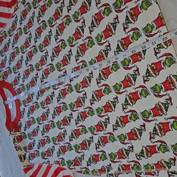 Hanna Andersson Unisex Grinch Long John Pajama Top - Picture 8 of 10